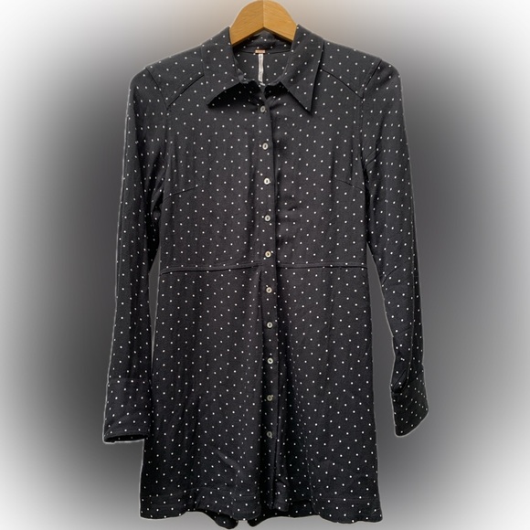 FREE PEOPLE polka dot dress - Picture 2 of 11